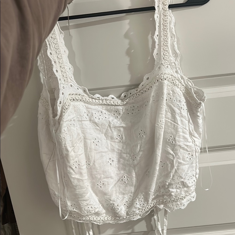 Abercrombie Lace Detail top